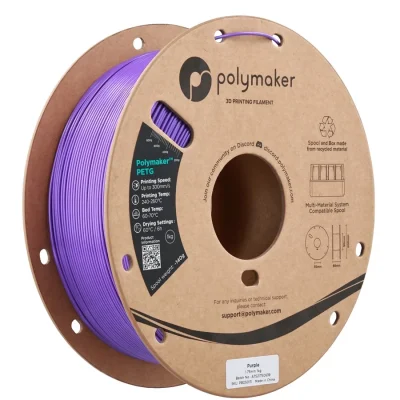 Panchroma PLA เส้นพลาสติก PLA ยี่ห้อ Polymaker น้ำหนัก 1 กก. พิมพ์ง่าย