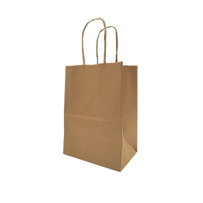 Kraft Paper bag with Handle KI 150 Gsm