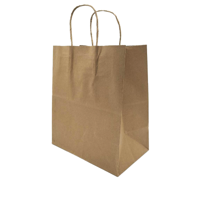 Kraft Paper bag with Handle No. 4 KI 125 Gsm