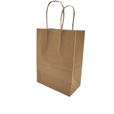 Kraft Paper bag with Handle KI 125 Gsm