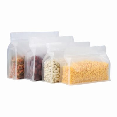 ถุงซิปขุ่นขยายข้าง ฐานเรียบ ความหนา 200 mic ถุงซิปขุ่นขยายข้าง ฐานเรียบ ความหนา 200 mic