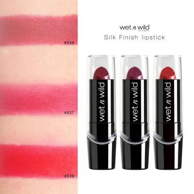 Lip Silk Finish Color SWATCH