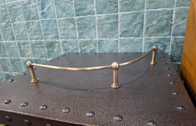 ราวกันตกทองเหลืองแท้ HR18A