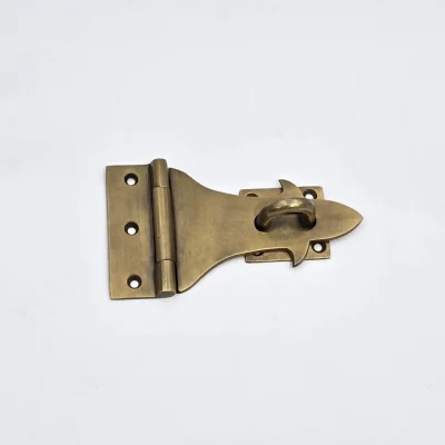 กลอนทองเหลืองแท้ สีรมดำมันปู KS059