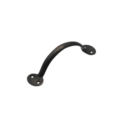 มือจับประตูทองเหลืองแท้ สีรมดำ C018T