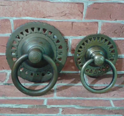 มือดึงทองเหลืองแบบมีห่วง