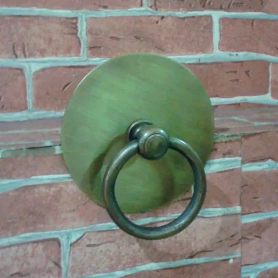 มือดึงประตูทองเหลืองแบบมีห่วง