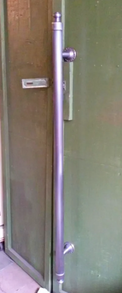 มือจับประตูทองเหลือง