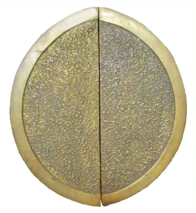 มือจับประตูทองเหลือง