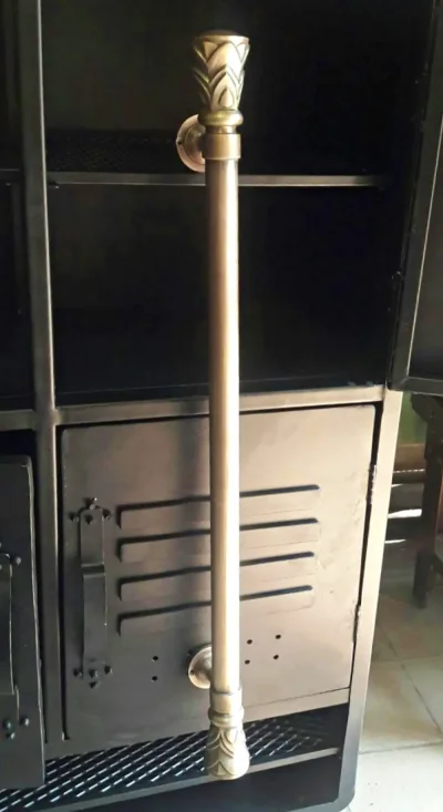 มือจับประตูทองเหลือง