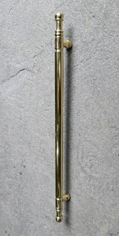 มือจับประตูทองเหลือง