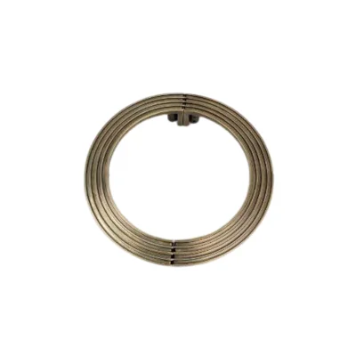 มือจับประตูทองเหลืองแท้ สีทองด้าน งานเซาะร่อง ACMR-46G