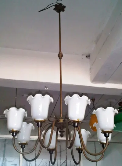 โคมไฟห้อยเพดาน ทองเหลือง