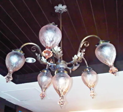 โคมไฟห้อยเพดาน ทองเหลือง