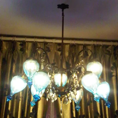 โคมไฟห้อยเพดาน ทองเหลือง