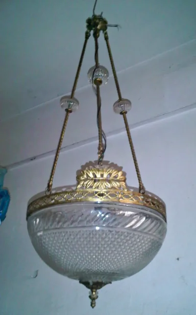 โคมไฟห้อยเพดาน ทองเหลือง