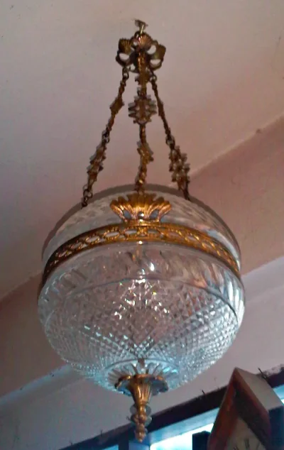 โคมไฟห้อยเพดาน ทองเหลือง