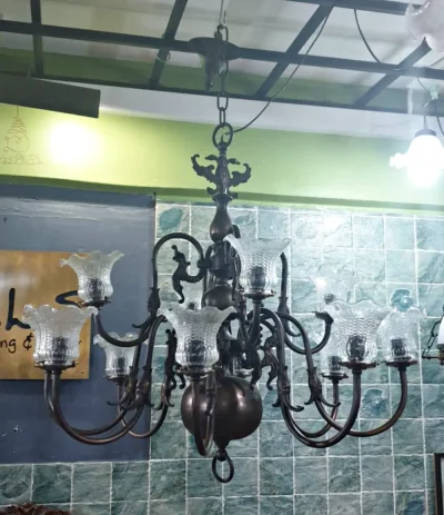 โคมไฟห้อยเพดาน ทองเหลือง