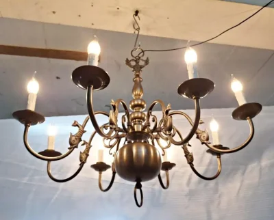 โคมไฟห้อยเพดาน ทองเหลือง