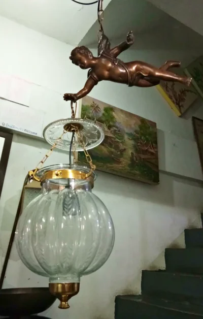 โคมไฟห้อยเพดาน ทองเหลือง