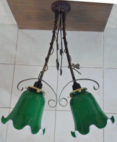 โคมไฟห้อยเพดาน ทองเหลือง