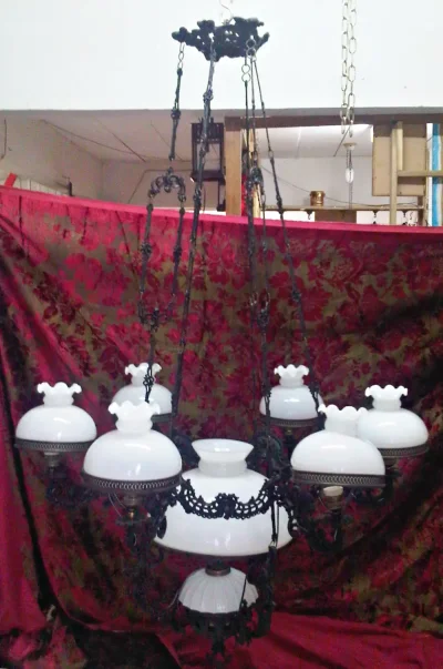 โคมไฟห้อยเพดาน เหล็กหล่อ