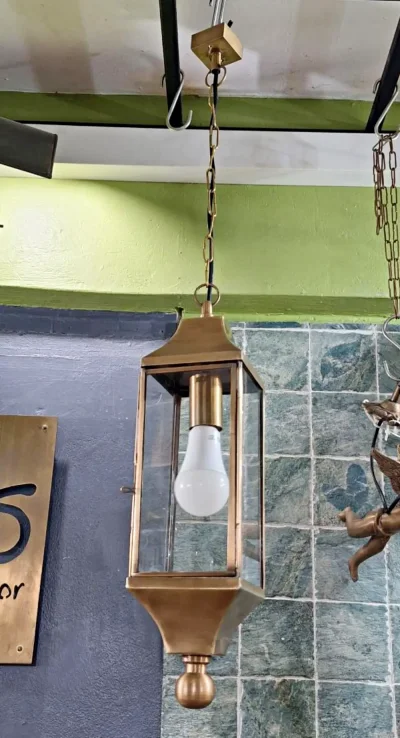 โคมไฟห้อยเพดาน ทองเหลือง