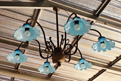 โคมไฟห้อยเพดาน ทองเหลือง