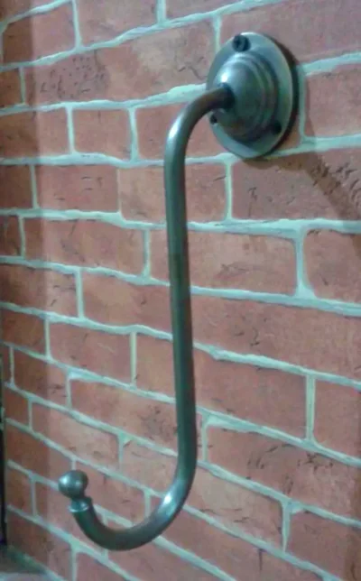 ขอแขวนผ้าทองเหลือง