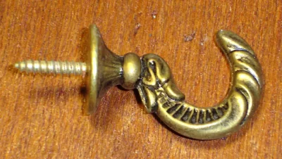 ขอแขวนผ้าทองเหลือง