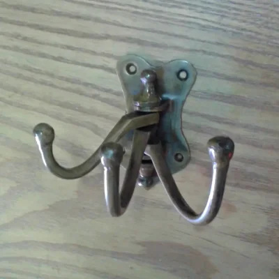 ขอแขวนผ้าทองเหลือง