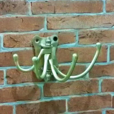 ขอแขวนผ้าทองเหลือง