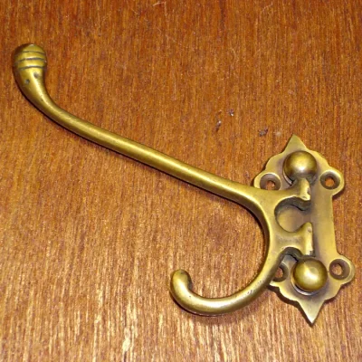 ขอแขวนผ้าทองเหลือง