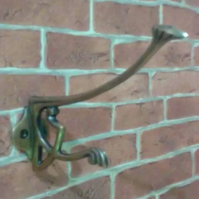 ขอแขวนผ้าทองเหลือง