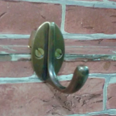 ขอแขวนผ้าทองเหลือง