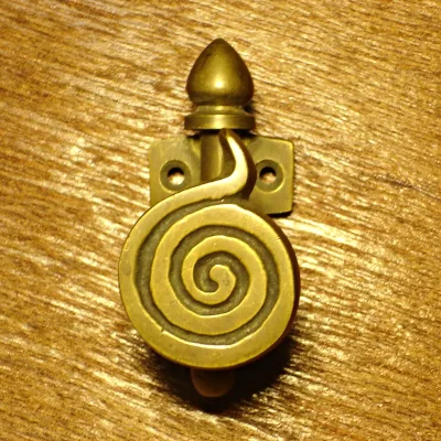 ขอแขวนผ้าทองเหลือง