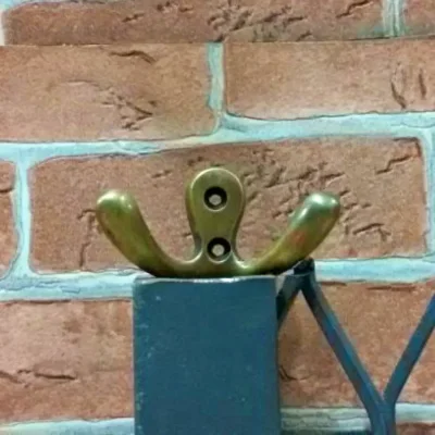 ขอแขวนผ้าทองเหลือง