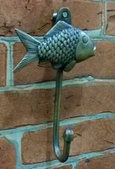 ขอแขวนผ้าทองเหลือง