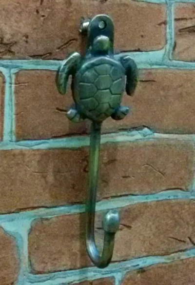 ขอแขวนผ้าทองเหลือง