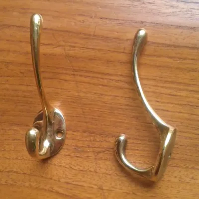 ขอแขวนผ้าทองเหลือง