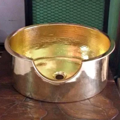 อ่างสระผมทองเหลือง