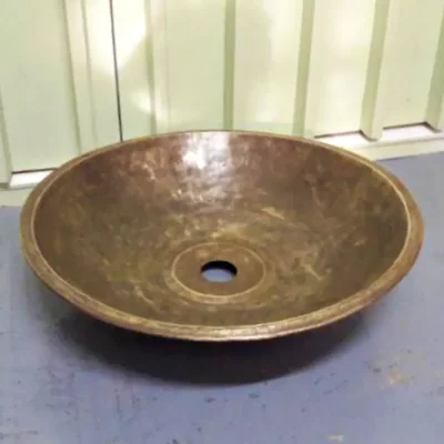 อ่างล้างหน้าทองเหลือง