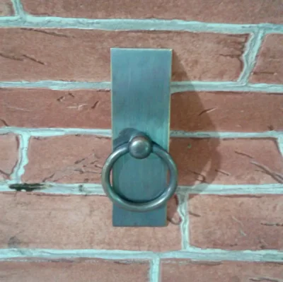 มือดึงทองเหลืองแบบมีห่วง