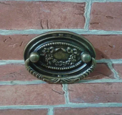 มือดึงทองเหลืองแบบมีห่วง