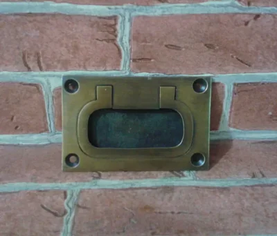 มือดึงทองเหลืองแบบมีห่วง