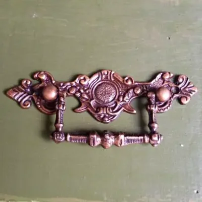 มือดึงทองเหลืองแบบมีห่วง