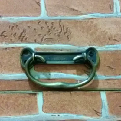 มือดึงทองเหลืองแบบมีห่วง