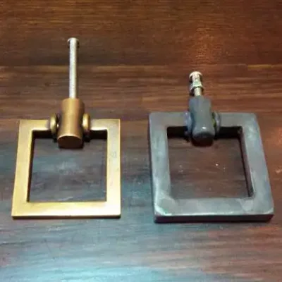 มือดึงทองเหลืองแบบมีห่วง