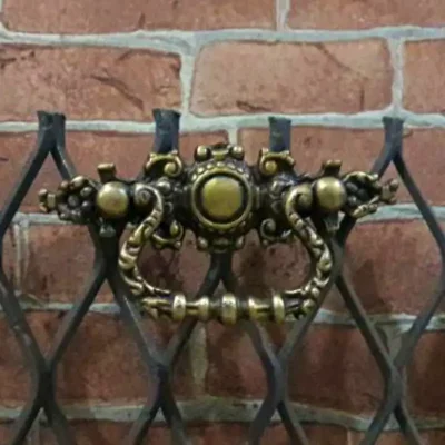 มือดึงทองเหลืองแบบมีห่วง