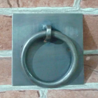 มือดึงบานตู้ทองเหลืองแบบมีห่วง